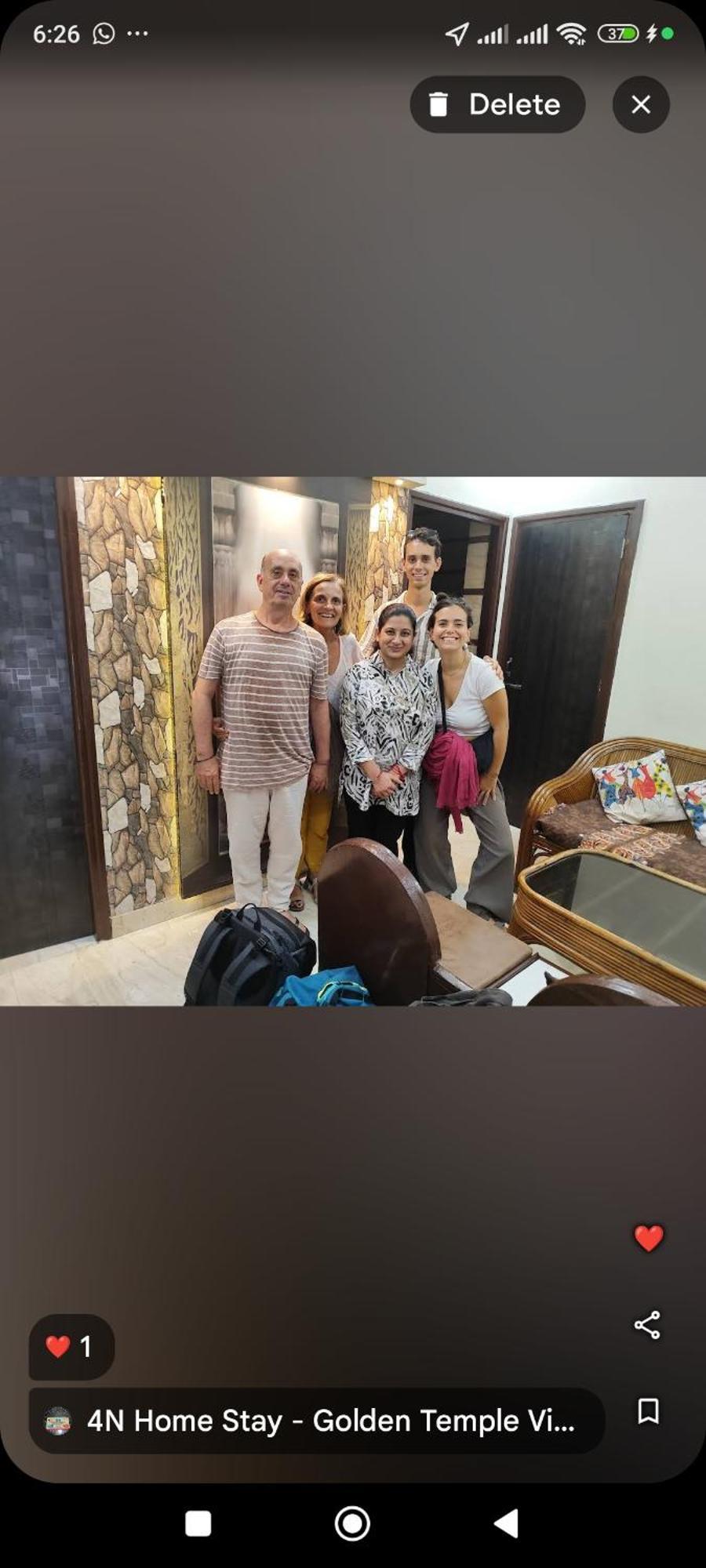 4N Homestay- Golden Temple View Амритсар Екстериор снимка